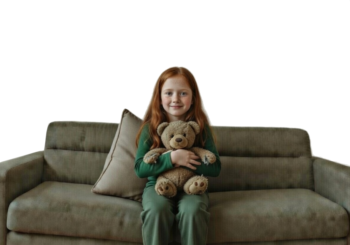 Kid 2 on Couch No Logo